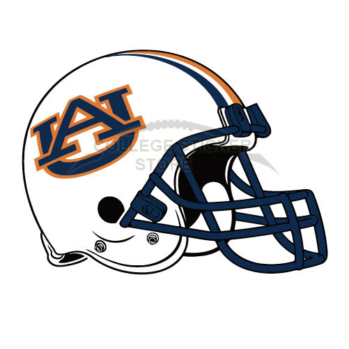 Customs Auburn Tigers 1993 Pres Helmet Iron-on Transfers (Wall Stickers)NO.3762